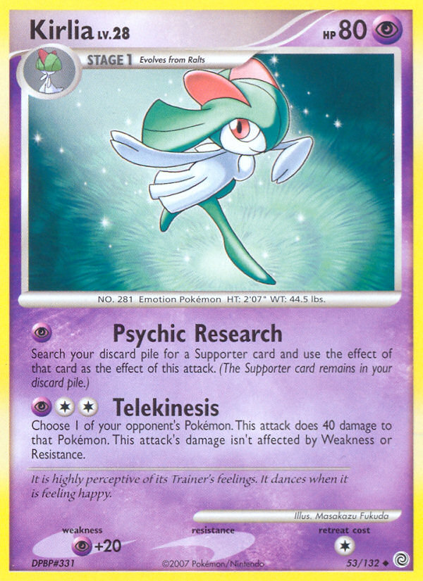 Kirlia (53/132) [Diamond & Pearl: Secret Wonders] | Gamers Paradise