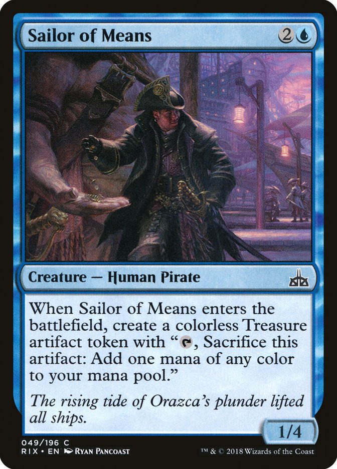 Sailor of Means [Rivals of Ixalan] | Gamers Paradise