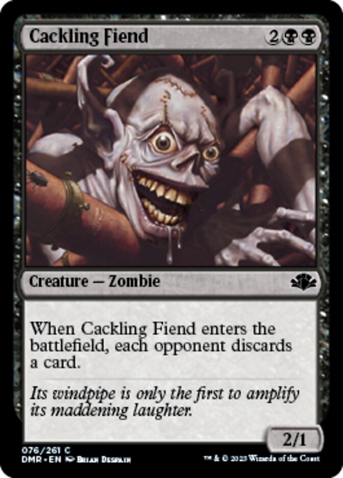 Cackling Fiend [Dominaria Remastered] | Gamers Paradise