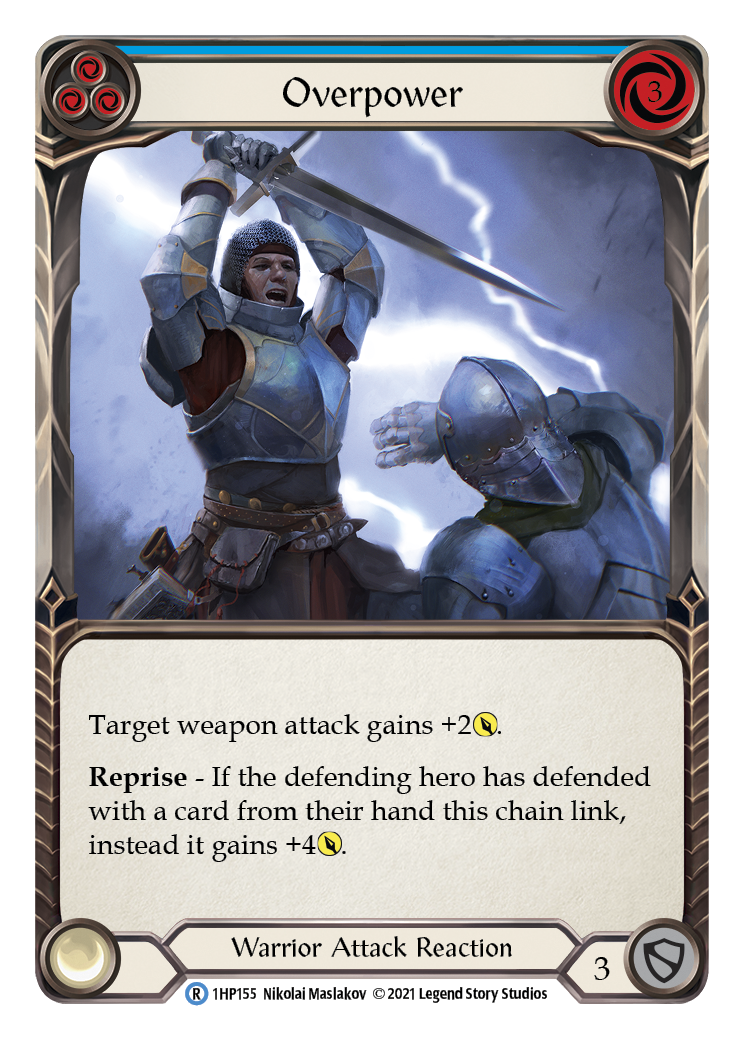 Overpower (Blue) [1HP155] | Gamers Paradise