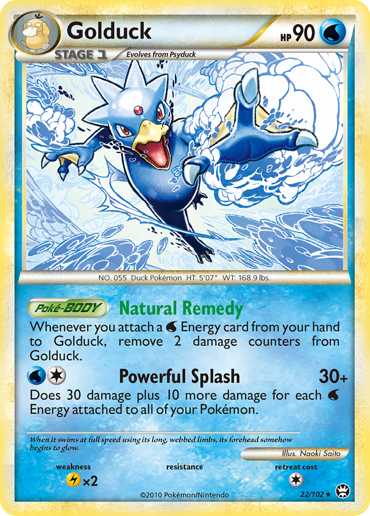 Golduck (22/102) [HeartGold & SoulSilver: Triumphant] | Gamers Paradise