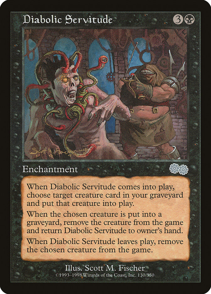 Diabolic Servitude [Urza's Saga] | Gamers Paradise