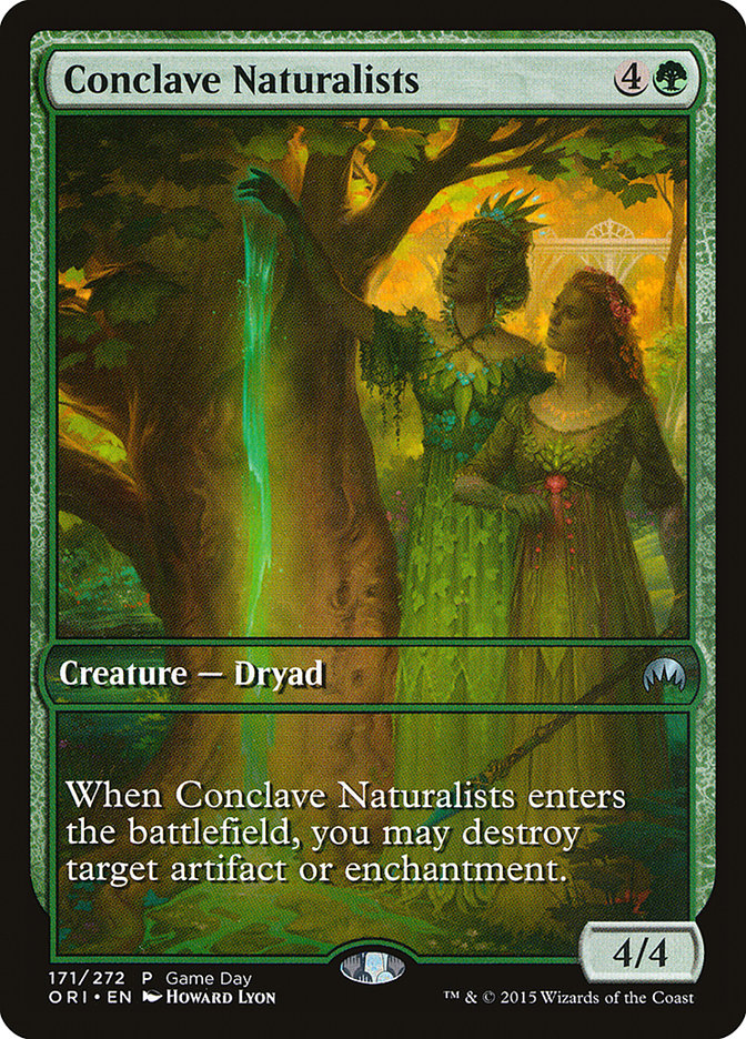 Conclave Naturalists (Game Day) [Magic Origins Promos] | Gamers Paradise
