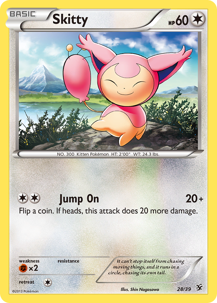 Skitty (28/39) [XY: Kalos Starter Set] | Gamers Paradise