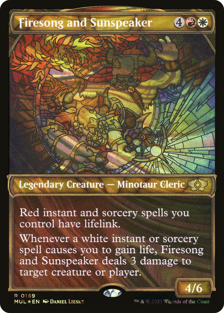 Firesong and Sunspeaker (Halo Foil) [Multiverse Legends] | Gamers Paradise