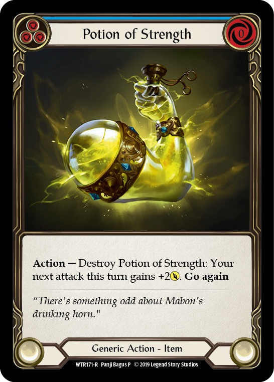 Potion of Strength [WTR171-R] Alpha Print Rainbow Foil | Gamers Paradise