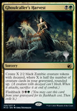 Ghoulcaller's Harvest (Promo Pack) [Innistrad: Midnight Hunt Promos] | Gamers Paradise