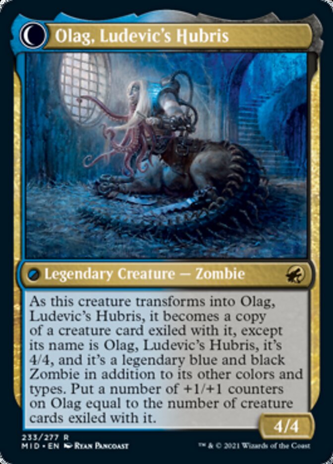 Ludevic, Necrogenius // Olag, Ludevic's Hubris [Innistrad: Midnight Hunt] | Gamers Paradise