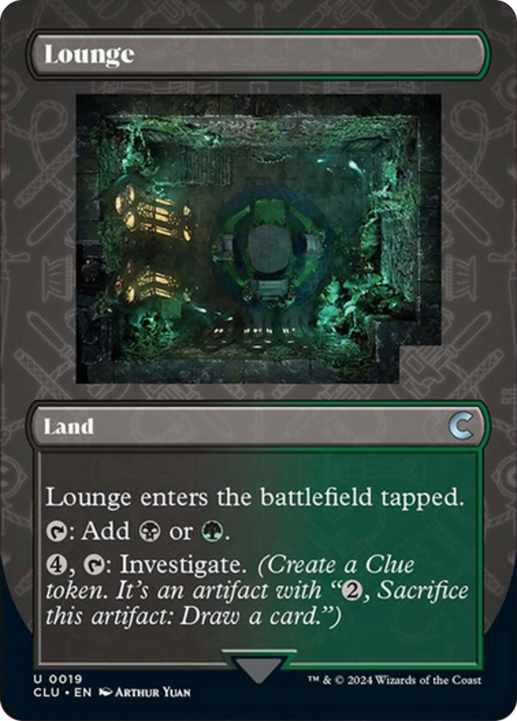 Lounge (Borderless) [Ravnica: Clue Edition] | Gamers Paradise