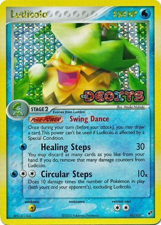 Ludicolo (10/107) (Stamped) [EX: Deoxys] | Gamers Paradise