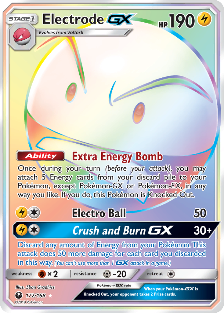 Electrode GX (172/168) [Sun & Moon: Celestial Storm] | Gamers Paradise