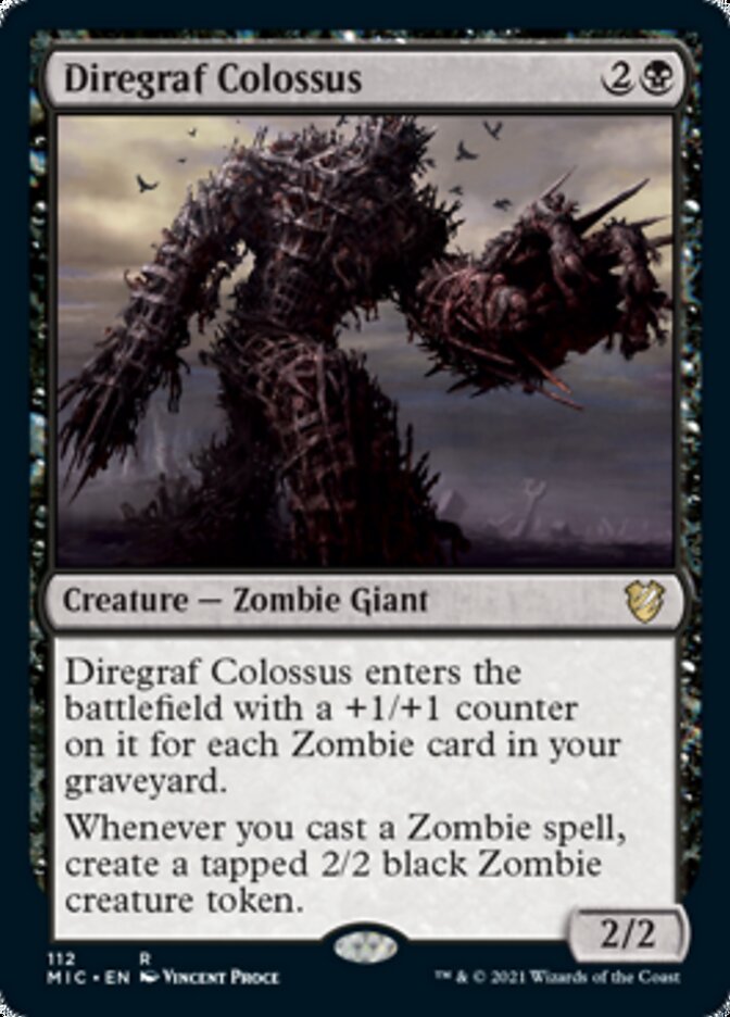 Diregraf Colossus [Innistrad: Midnight Hunt Commander] | Gamers Paradise