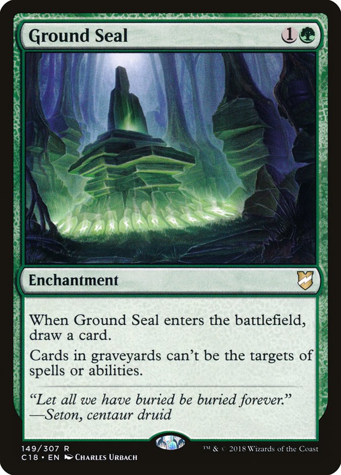 Ground Seal [Commander 2018] | Gamers Paradise