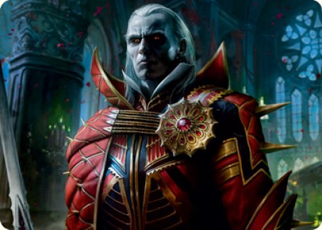 Edgar, Charmed Groom 2 Art Card [Innistrad: Crimson Vow Art Series] | Gamers Paradise