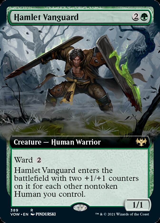 Hamlet Vanguard (Extended Art) [Innistrad: Crimson Vow] | Gamers Paradise