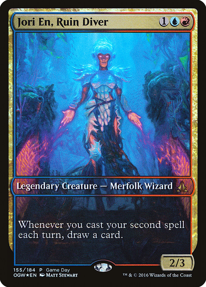 Jori En, Ruin Diver (Game Day) (Extended Art) [Oath of the Gatewatch Promos] | Gamers Paradise