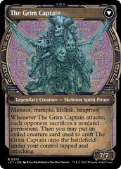Throne of the Grim Captain // The Grim Captain (Showcase) [The Lost Caverns of Ixalan] | Gamers Paradise