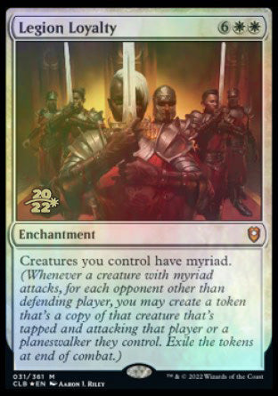 Legion Loyalty [Commander Legends: Battle for Baldur's Gate Prerelease Promos] | Gamers Paradise