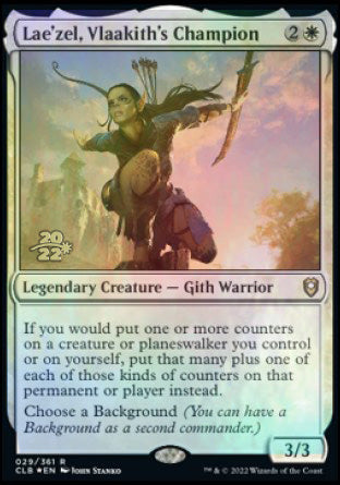 Lae'zel, Vlaakith's Champion [Commander Legends: Battle for Baldur's Gate Prerelease Promos] | Gamers Paradise