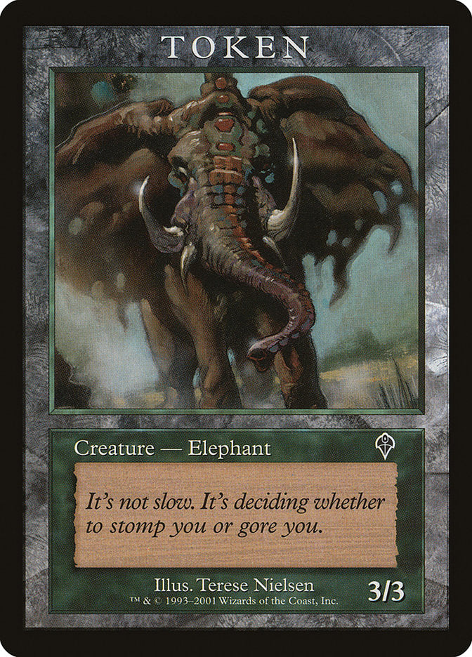 Elephant Token [Magic Player Rewards 2001] | Gamers Paradise