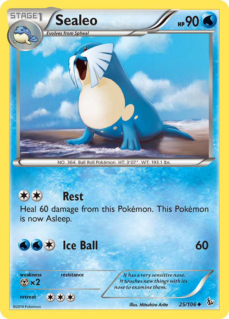 Sealeo (25/106) [XY: Flashfire] | Gamers Paradise