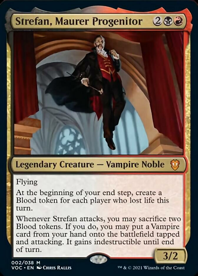 Strefan, Maurer Progenitor (Display Commander) [Innistrad: Crimson Vow Commander] | Gamers Paradise