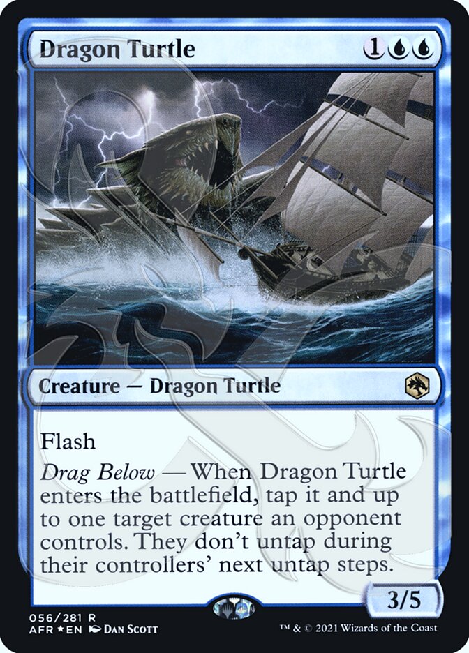 Dragon Turtle (Ampersand Promo) [Dungeons & Dragons: Adventures in the Forgotten Realms Promos] | Gamers Paradise