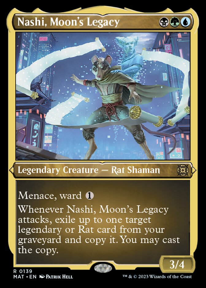 Nashi, Moon's Legacy (Foil Etched) [March of the Machine: The Aftermath] | Gamers Paradise