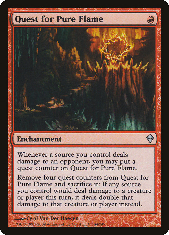 Quest for Pure Flame [Zendikar] | Gamers Paradise