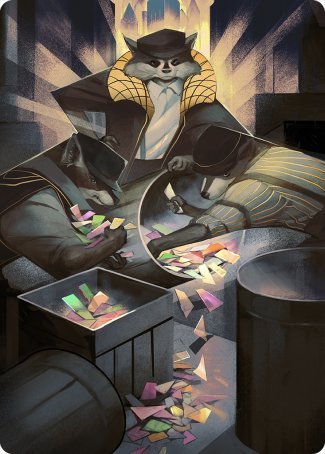 Masked Bandits Art Card [Streets of New Capenna Art Series] | Gamers Paradise