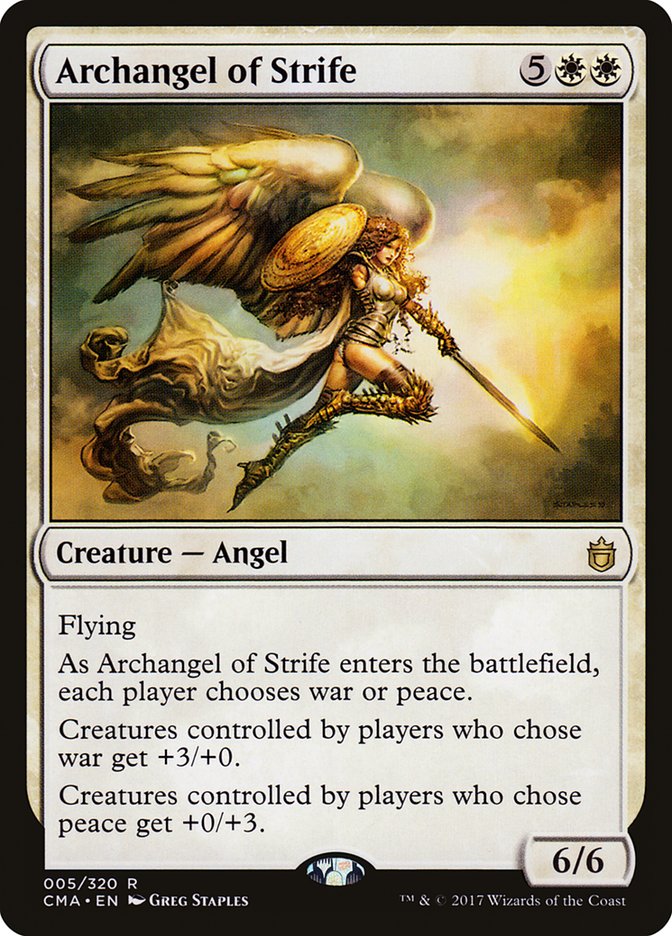 Archangel of Strife [Commander Anthology] | Gamers Paradise