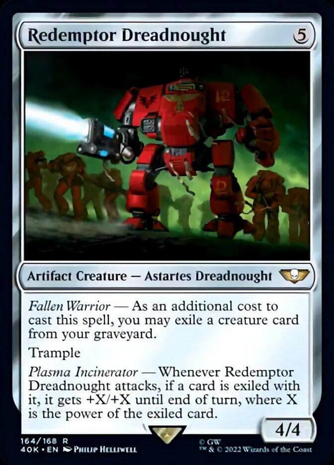 Redemptor Dreadnought (Surge Foil) [Universes Beyond: Warhammer 40,000] | Gamers Paradise