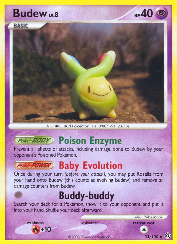 Budew (33/100) [Diamond & Pearl: Stormfront] | Gamers Paradise