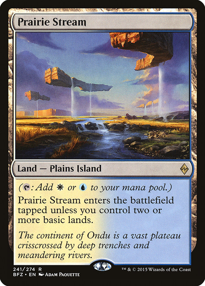 Prairie Stream [Battle for Zendikar] | Gamers Paradise