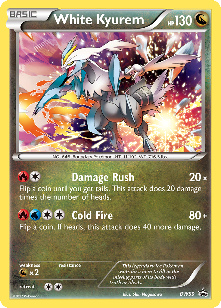 White Kyurem (BW59) [Black & White: Black Star Promos] | Gamers Paradise