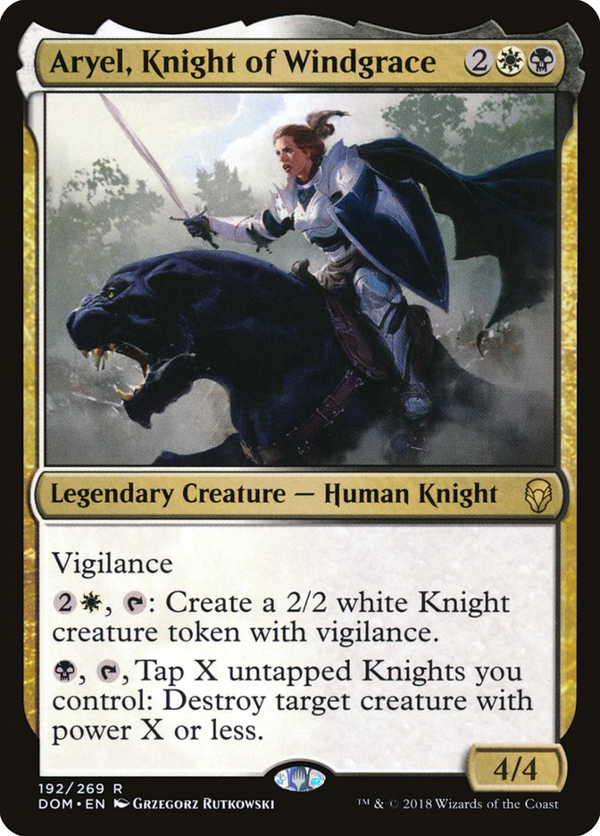 Aryel, Knight of Windgrace [Dominaria] | Gamers Paradise