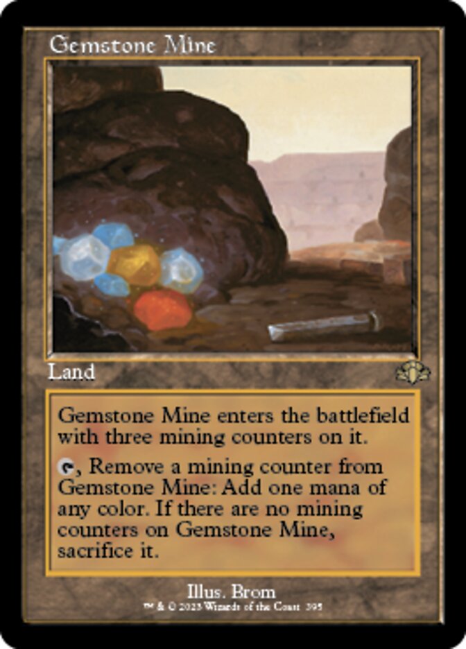 Gemstone Mine (Retro) [Dominaria Remastered] | Gamers Paradise