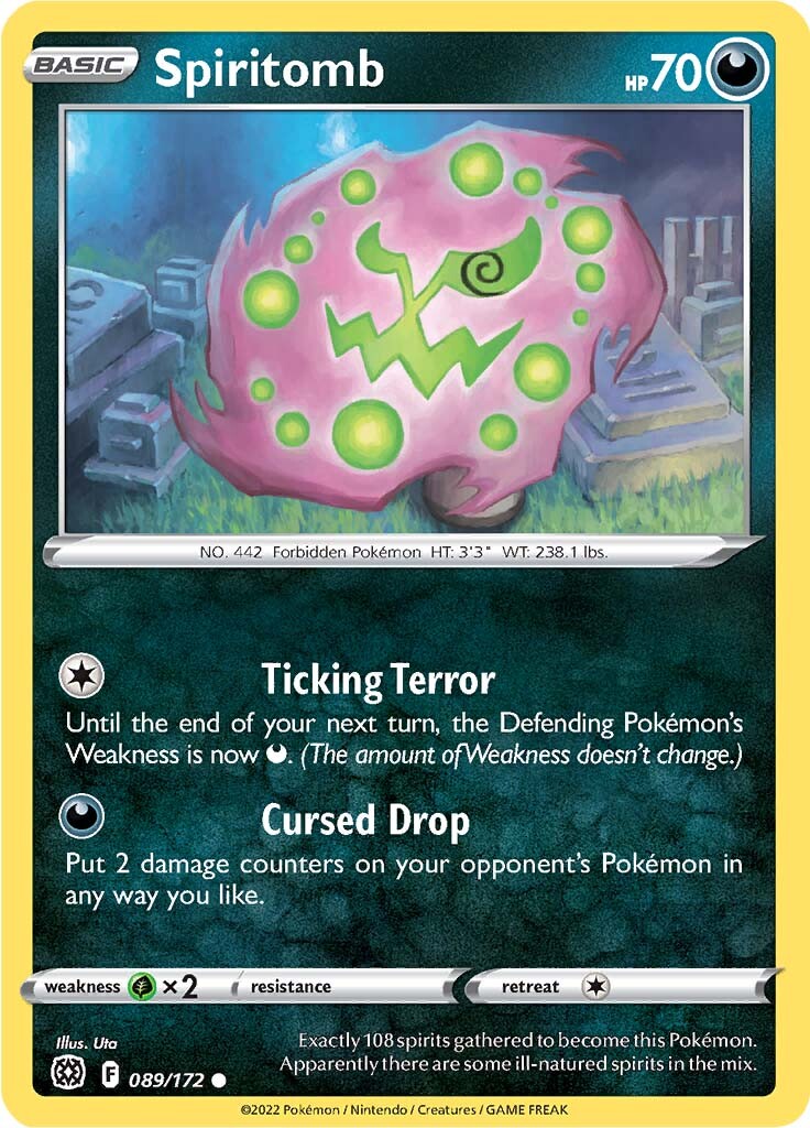 Spiritomb (089/172) [Sword & Shield: Brilliant Stars] | Gamers Paradise