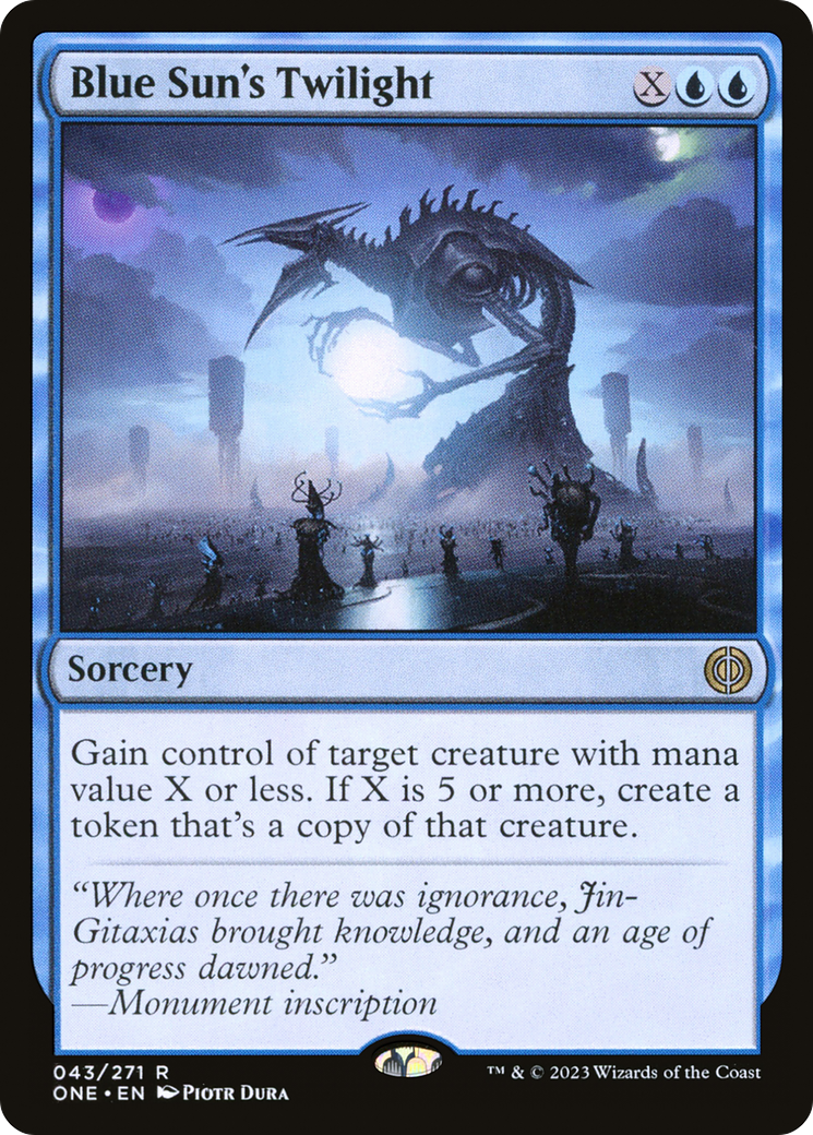 Blue Sun's Twilight [Phyrexia: All Will Be One] | Gamers Paradise