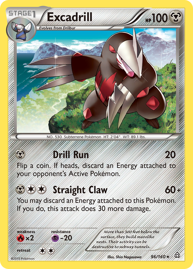 Excadrill (96/160) [XY: Primal Clash] | Gamers Paradise