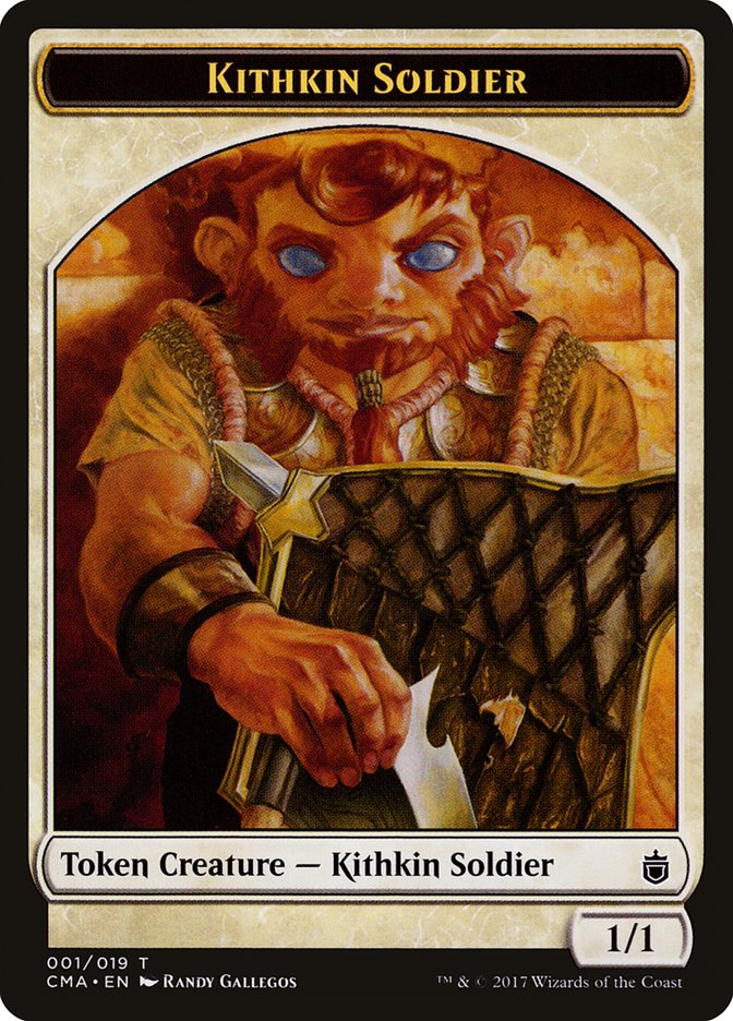 Kithkin Soldier Token [Commander Anthology Tokens] | Gamers Paradise