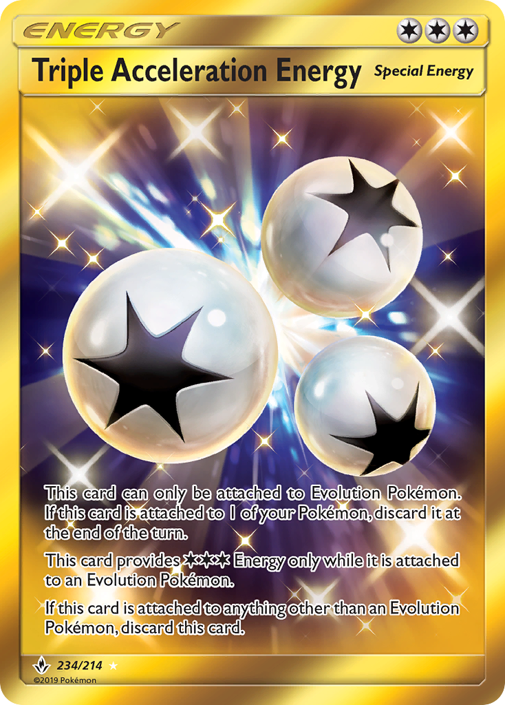 Triple Acceleration Energy (234/214) [Sun & Moon: Unbroken Bonds] | Gamers Paradise