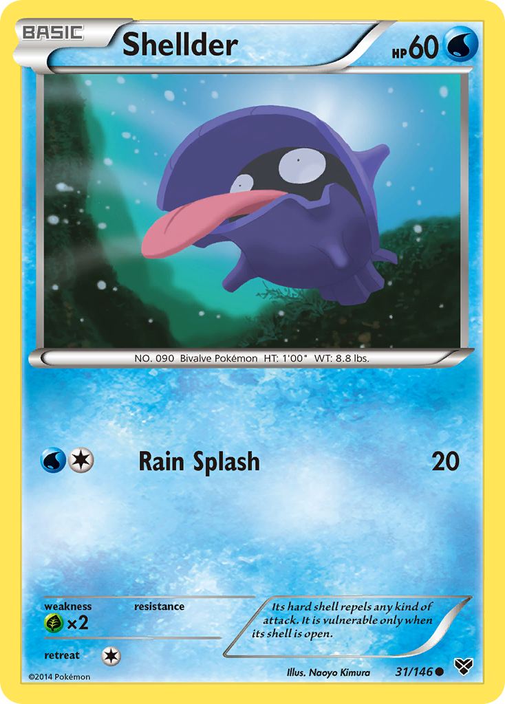 Shellder (31/146) [XY: Base Set] | Gamers Paradise