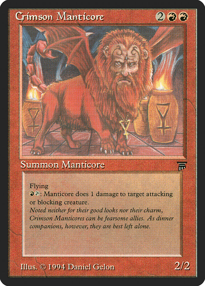 Crimson Manticore [Legends] | Gamers Paradise