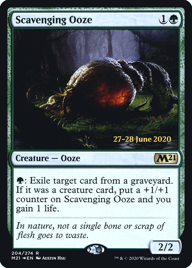 Scavenging Ooze [Core Set 2021 Prerelease Promos] | Gamers Paradise