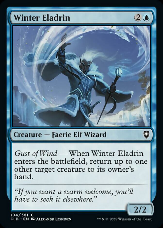 Winter Eladrin [Commander Legends: Battle for Baldur's Gate] | Gamers Paradise