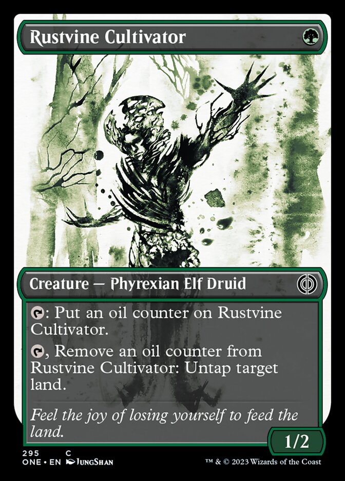 Rustvine Cultivator (Showcase Ichor) [Phyrexia: All Will Be One] | Gamers Paradise