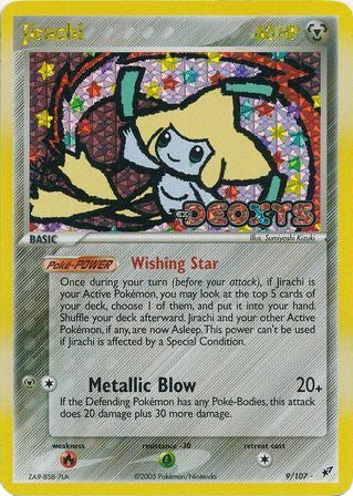 Jirachi (9/107) (Stamped) [EX: Deoxys] | Gamers Paradise