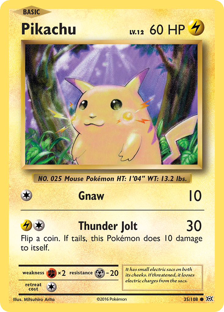 Pikachu (35/108) [XY: Evolutions] | Gamers Paradise