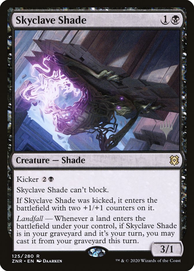 Skyclave Shade (Promo Pack) [Zendikar Rising Promos] | Gamers Paradise